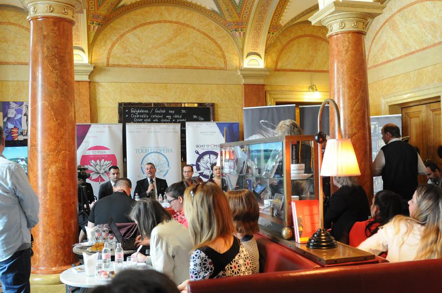 Sajtótájékoztató - Budapest Opera Café - 2017 március 23.